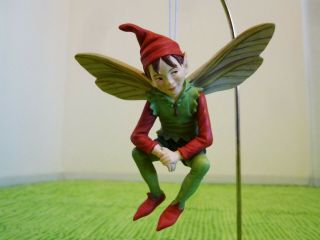 Flower Fairies Ornament “the Good Elf Fairy” Figurine Cicely Mary Barker