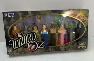 Pez Set Wizard Of Oz 70th Anniversary Limited Edition Collector Series Nob