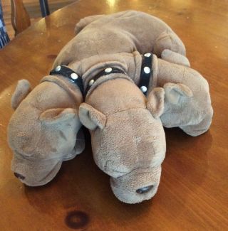 Harry Potter 3 Headed Dog Fluffy Snoring Plush Universal Studios With Sound