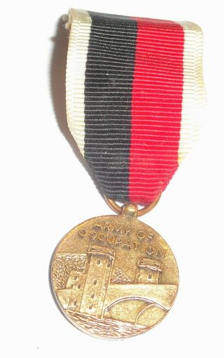 Vintage Ww Ii Army Of Occupation Medal Take A Look