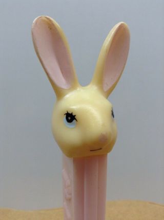 Vintage Pez Dispenser - Easter Bunny Pink
