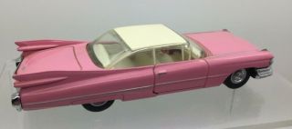Dinky Matchbox Pink Cadillac Coupe De Ville 1959
