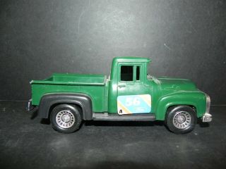 Strombecker 1956 Ford Pick - Up Truck - Vintage Plastic Toy Usa Made -