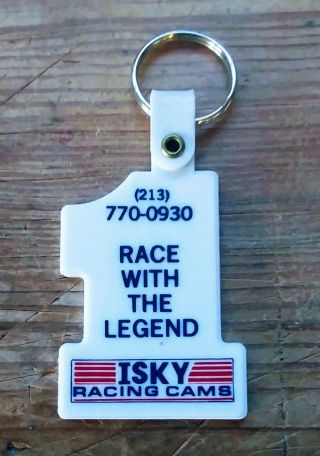 Isky Racing Cams Keychain - Race With The Legend - One Of A Kind.
