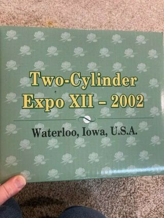 2002 Ertl Two Cylinder Expo Xii 1/16 Die - Cast John Deere Model 520 Tractor W Box