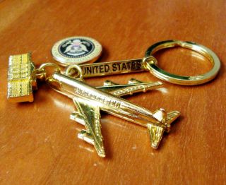 White House United States Seal Us Air Force One Charms D.  C.  Souvenir Key Chain