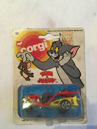 Vintage Corgi Tom & Jerry Cartoon Car 58