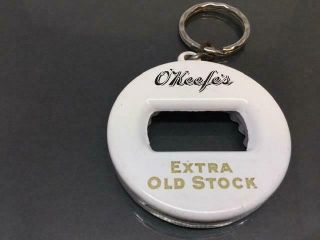 Vintage Promo Keyring O’keefe’s Extra Old Stock Keychain Bottle Opener Porte - Clé