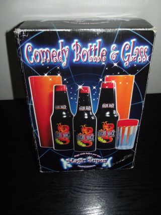 Comedy Passe Bottle & Glass Magic Trick
