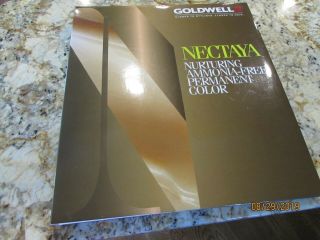 Goldwell Nectaya Tri - Fold Color Swatch Book