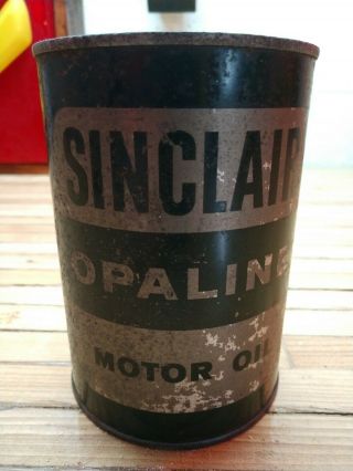 Vintage Sinclair Opaline Motor Oil (quart -)