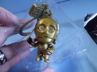 Unique Key Chain/backpack Hanger Plastic 2 " In Star Wars Series 1 C - 3po