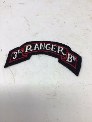Patch 3rd Ranger Bn.  Arc No Glow