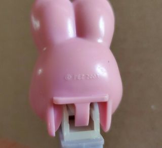 Pez Dispenser Vintage Pez Toy Candy Dispenser 2003 Vintage Easter Pink Bunny 3