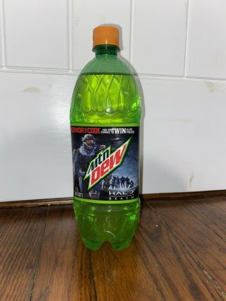 Halo Reach Carter 3 Game Fuel Limited Edition 1 Liter Mountain Dew