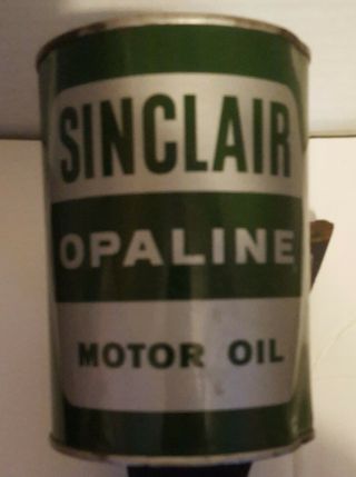 Sinclair Opaline Motor Oil Full Quart Can 30 Weight