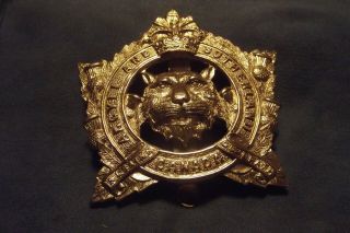 Post Ww Ii Cap Badge To The Argyll And Sutherland Highlanders Of Canada