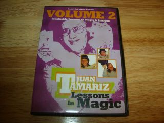 Juan Tamariz - Lessons In Magic Volume 2 - Instructional Magic Dvd