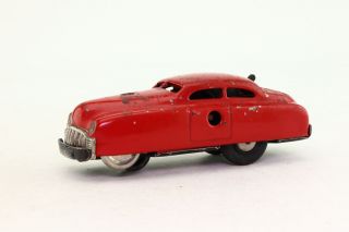 Schuco 3041; Tinplate Clockwork Car; Varianto - Limo,  Red; V Good Unboxed