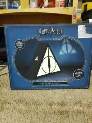 Harry Potter Deathly Hallows Projection Light Lamp