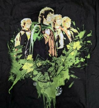 Loot Crate Lord Of The Rings Hobbits Frodo Sam Merry Pippin T - Shirt Medium
