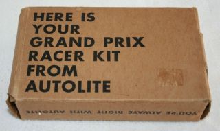 Authentic Autolite Stombecker Maserati Grand Prix Racing Model Kit