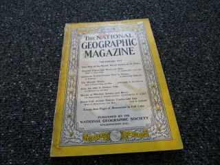 Wwii National Geographic December 1943 Heroes Of Wartime Science And Mercy Rr