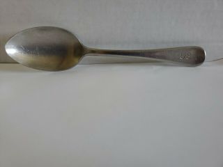 Vintage U.  S.  United States Army Mess Kit Tablespoon Silco Stainless Steel