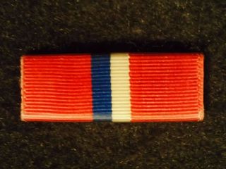 Wwii Usn Usmc 1/2 Inch Philippine Liberation Medal Ribbon 