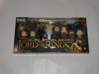 Lord Of The Rings Pez Dispensers,  Set Of 8,  Walmart Exclusive