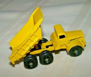 Vintage Matchbox Lesney Euclid Quarry Dump Truck No.  6 Yellow