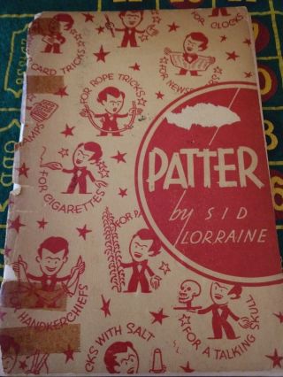 Sid Lorraine Patter For Rope Handkerchiefs Card Tricks Newspaper Abbotts Booklet