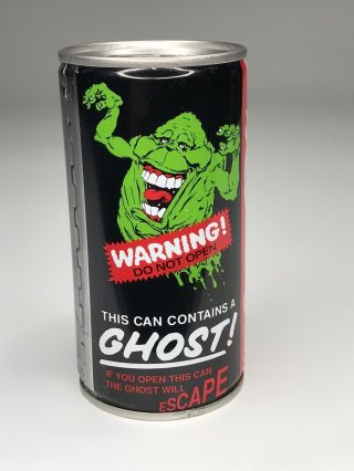 Vintage Ghostbusters 2 Slimer Coca Cola Coke Can 1989