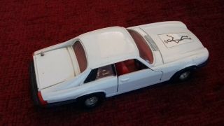 Vintage Corgi Jaguar Xjs Diecast White (the Saint) But V.  Good