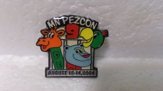 Mn Pez Con 9th Annual Zoo Animals 2004 Collectible Lapel Pez Pin Pin3179