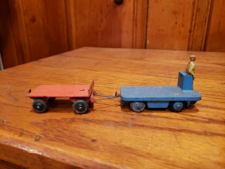 Dinky Toys 14a Bev Electric Truck Warehouse Train Station Utility Vehicle & 25c
