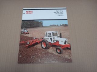 Case Agri King 970 1070 Tractors Brochure