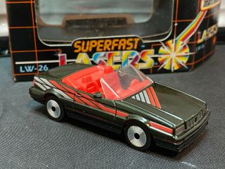 Matchbox Lesney 1986 Superfast Lasers Cadillac Allante 1/64 Scale Diecast Lw - 26