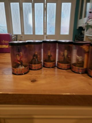 Harry Potter; 6 Figurines With Story Scopes By Enesco
