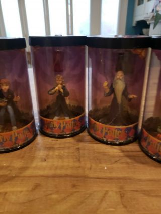 HARRY POTTER; 6 FIGURINES WITH STORY SCOPES BY ENESCO 3
