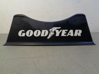 Vintage Goodyear Tires Advertising Display Rack Stand Sign Gas Oil