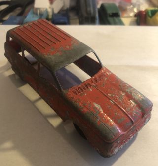 Hubley Red Die Cast Chevy Corvair Station Wagon - Needs Restored 012721001