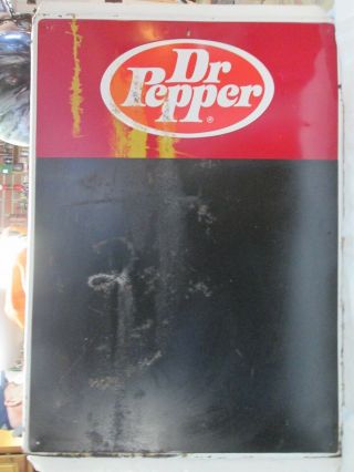 Vintage Dr.  Pepper Chalkboard Sign