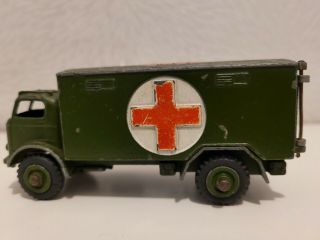 Vintage Dinky Toys No 626 Military Ambulance,  Unboxed,