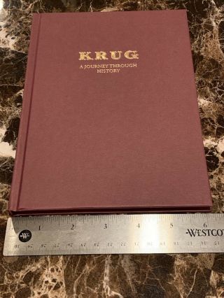 Krug A Journey Through History (house Of Krug) By Fountain Moreau Hardback