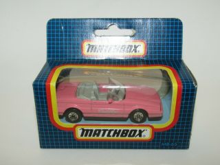 Matchbox Superfast Mb - 65 Cadillac Allante Pink Mib