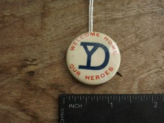 Ww1 Yankee Division Welcome Home Button
