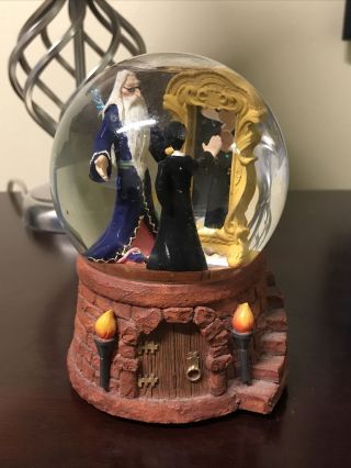 Harry Potter Enesco Hungarian Dance Number 5 Water Globe Euc Plays Perfectly