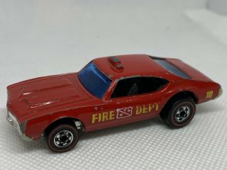 Hot Wheels Redlines - Olds 442 Fire Chief Car