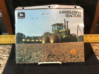 1977 John Deere 4 - Wheel Drive Tractors Sales Brochure A - 3 - 75 - 11 - Vg